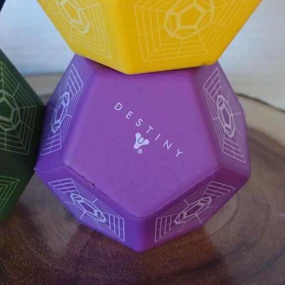 Bungie Merch Destiny 2 Squishy Foam Engram Set of 4 Stress Balls - Picture 4 of 14